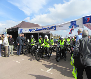 Start of 70th Baton Rally